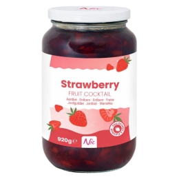 Nic - Aardbeien Fruit Cocktail - 920 grams