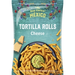 Don Enrico - Tortilla Rolls Cheese bag - 12 x 125 grams