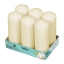 Bolsius - Pillar Candle - Ivory - 6 pieces
