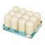 Bolsius - Pillar candles - 120/60 - Ivory - 12 pieces