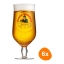 Birra Moretti - Beerglass 250ml - Set of 6
