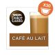 Dolce Gusto - Cafe Au Lait  XL- 30 cups