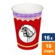 Duni - Paper cups Sint & Piet - 16x 10 pcs