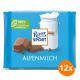 Ritter Sport - Alpine Milk Chocolate - 12x 100g
