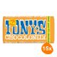 Tony's Chocolonely - Dark 51% Chocobiscuit Lemon Caramel - 15x 180g